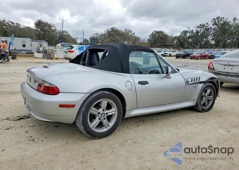 2001 BMW Z3 2.5 z USA, uszkodzony, nr VIN WBACN33471LK49150